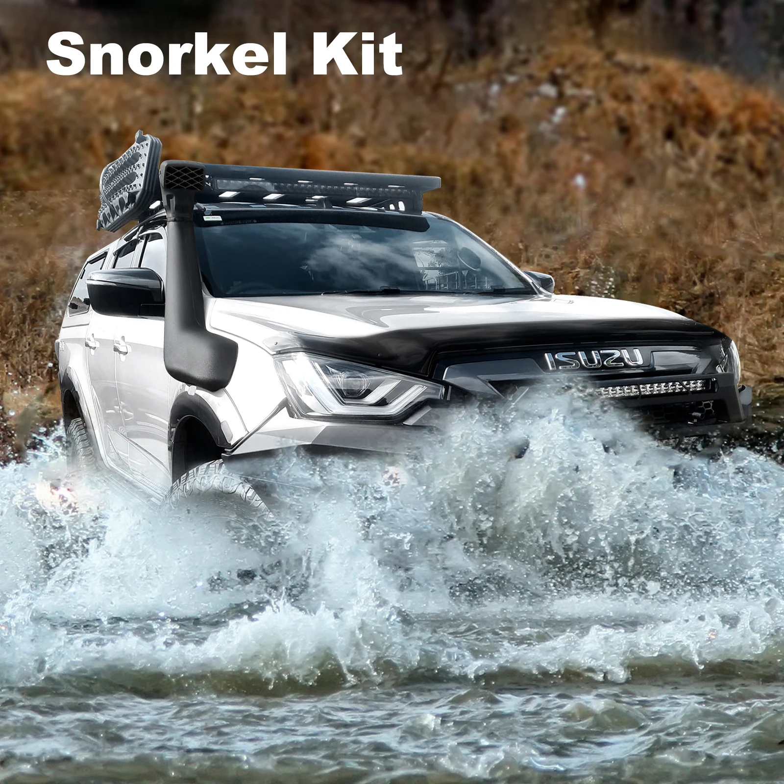 Snorkel Kit Air Intake For Isuzu D-Max 2021 2022 2023 RG01 3.0L Turbo Diesel Series 4X4 High Flow Air Filter Car Accessories
Snorkel Kit Air Intake For Isuzu D-Max 2021 2022 2023 RG01 3.0L Turbo Diesel Series 4X4 High Flow Air Filter Car Accessories