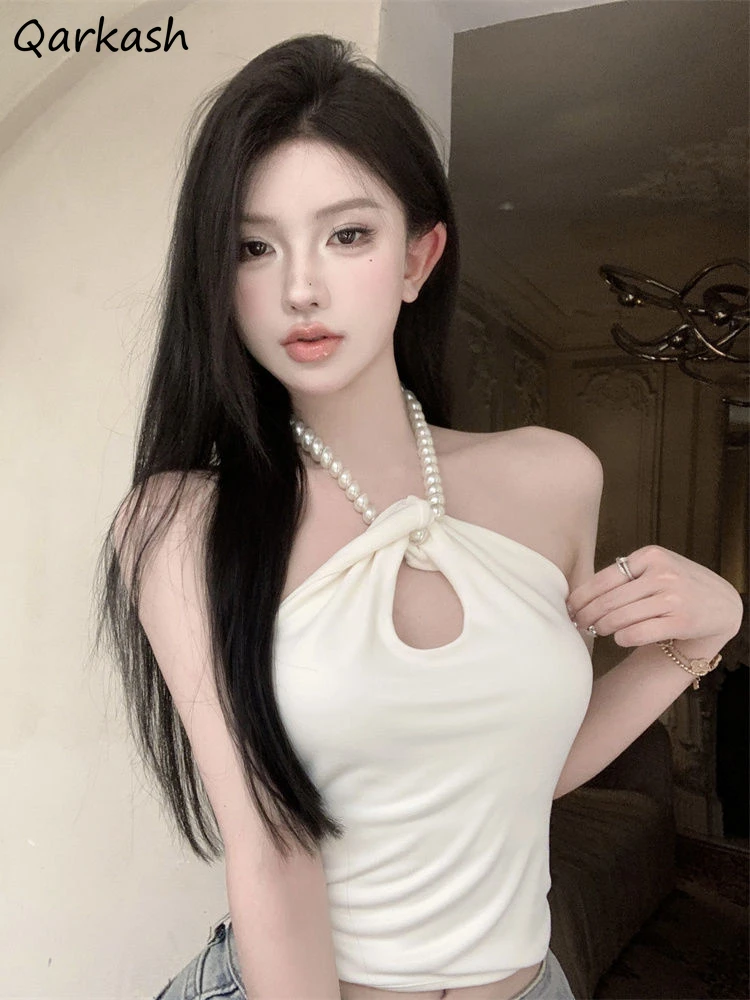 Solid Tanks Women Slim Fit Summer Hot Simple Sleeveless Korean Style All-match Design Fashion Female Casual New Daily Top Mujer
Solid Tanks Women Slim Fit Summer Hot Simple Sleeveless Korean Style All-match Design Fashion Female Casual New Daily Top Mujer