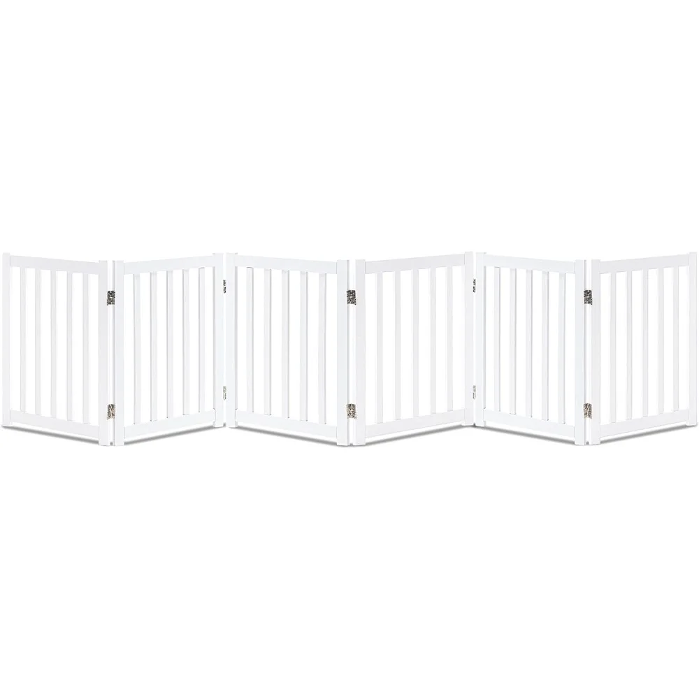 Solid Hardwood Freestanding Pet Gate,Wooden Dog Gates for Doorways,Nature Wood Dog Gates for The House,Dog Gate for Stairs,White
Solid Hardwood Freestanding Pet Gate,Wooden Dog Gates for Doorways,Nature Wood Dog Gates for The House,Dog Gate for Stairs,White