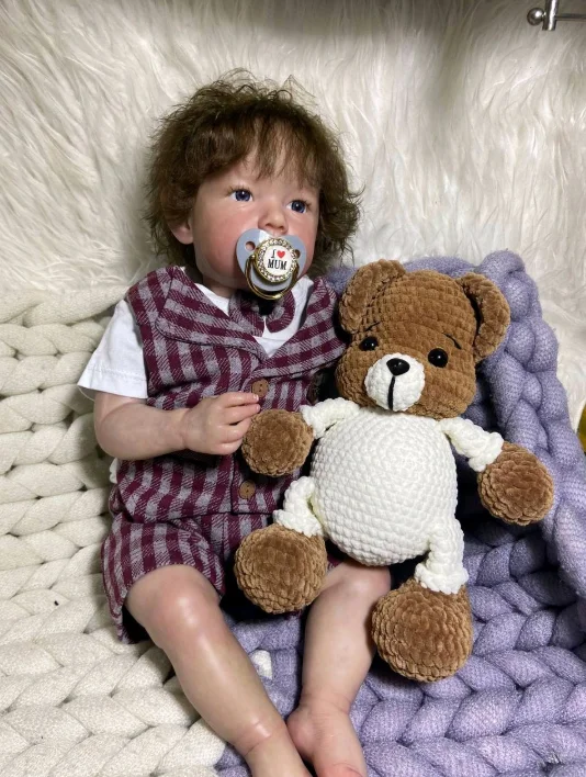 BIG Boy Liam 28inches Rooted Hair Already Painted Completed Handcraft
BIG Boy Liam 28inches Rooted Hair Already Painted Completed Handcraft
