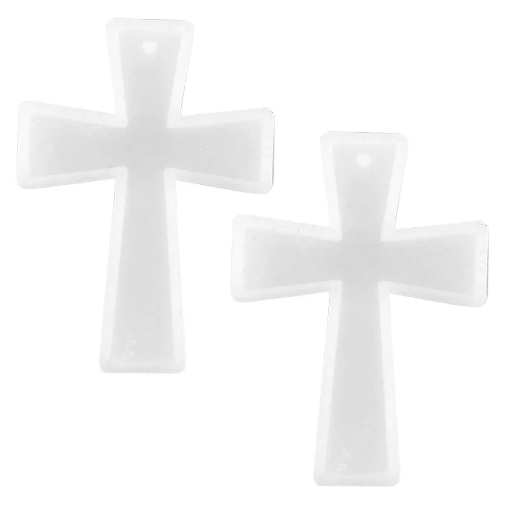 2Pcs Cross Keychain Pendant Silicone Mold Flexible Durable DIY Epoxy Resin Casting Mold for Craft Making DIY Tool
2Pcs Cross Keychain Pendant Silicone Mold Flexible Durable DIY Epoxy Resin Casting Mold for Craft Making DIY Tool