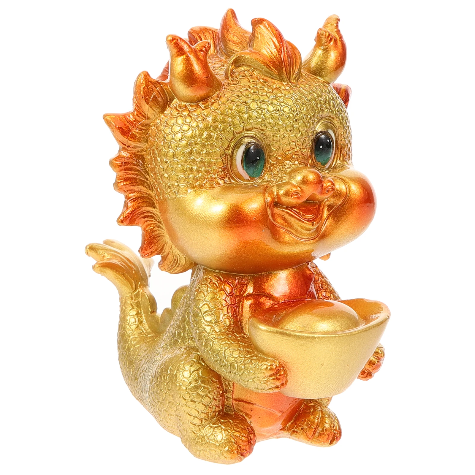 Golden Dragon Figurine 2024 Resin Statue Living Room Bedroom Office Decor Chinese Style Auspicious Mascot Home Ornaments
Golden Dragon Figurine 2024 Resin Statue Living Room Bedroom Office Decor Chinese Style Auspicious Mascot Home Ornaments