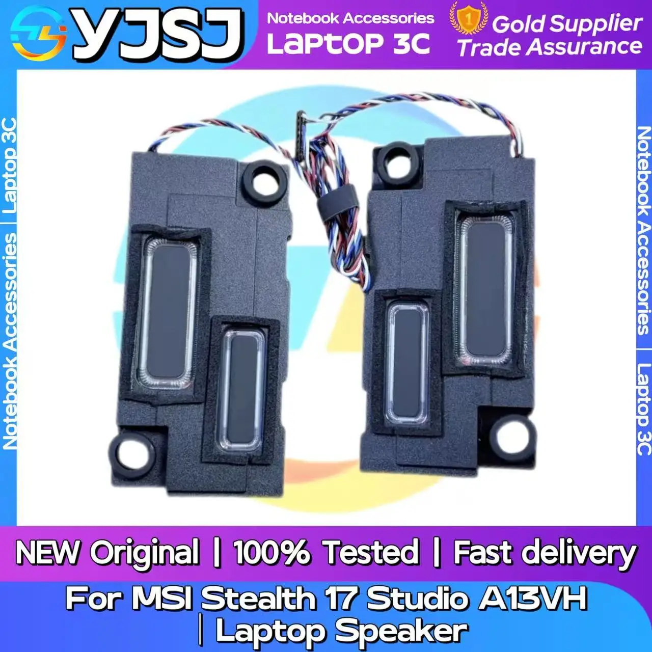 Новый оригинальный аудиодинамик для ноутбука MSI Stealth 17 Studio A13VH, встроенный динамик, аудиосистема
Новый оригинальный аудиодинамик для ноутбука MSI Stealth 17 Studio A13VH, встроенный динамик, аудиосистема