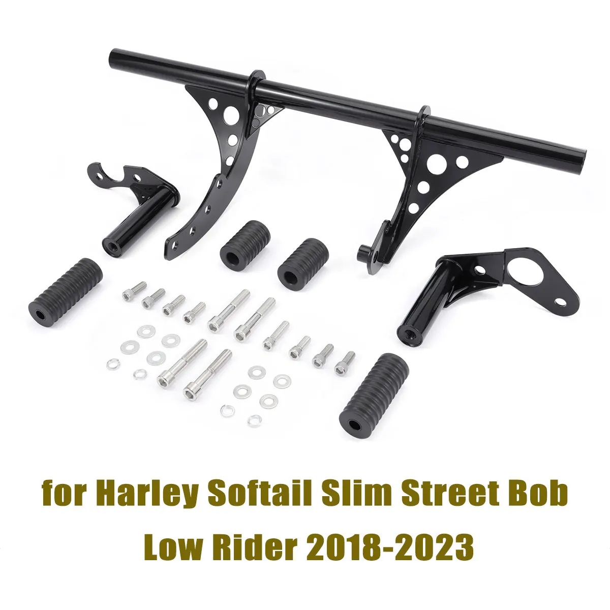 Motorcycle Front back Highway Engine Guard Crash Bar Fit for Harley Softail Slim Street Bob Low Rider 2018-2023
Motorcycle Front back Highway Engine Guard Crash Bar Fit for Harley Softail Slim Street Bob Low Rider 2018-2023