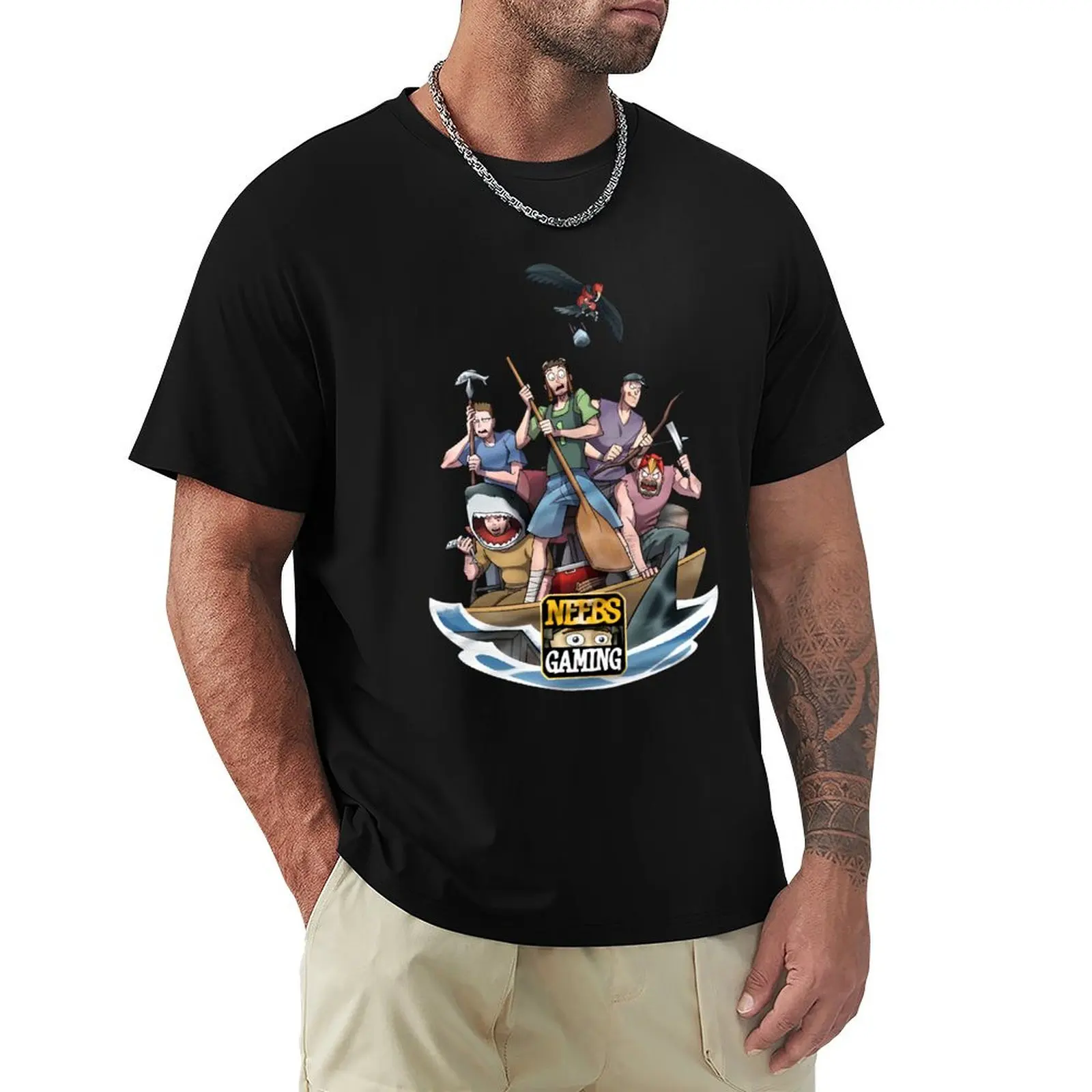 The Raft Crew Neebs Gaming T-Shirt luxury clothing labubu oversized graphic tee basketball graphic tees mens workout shirts
The Raft Crew Neebs Gaming T-Shirt luxury clothing labubu oversized graphic tee basketball graphic tees mens workout shirts