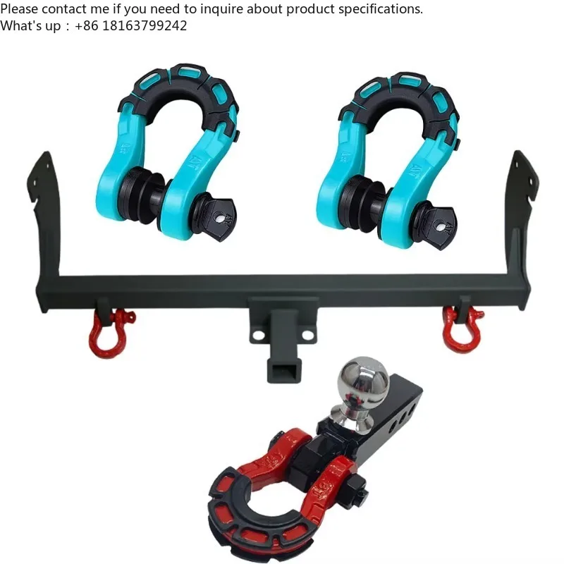 Off Road Tow Bar Heavy Duty Steel Trailer Hitch Receiver Rear Bumper Car Accessories for 4x4 Pickup SUV With Pintle Hook
Off Road Tow Bar Heavy Duty Steel Trailer Hitch Receiver Rear Bumper Car Accessories for 4x4 Pickup SUV With Pintle Hook