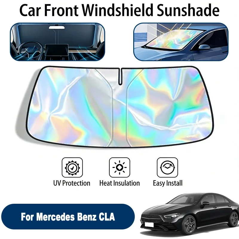 Windshield Sun Shade For Mercedes Benz CLA Foldable UV Reflective Front Window Sun Protection Cover Accessories
Windshield Sun Shade For Mercedes Benz CLA Foldable UV Reflective Front Window Sun Protection Cover Accessories