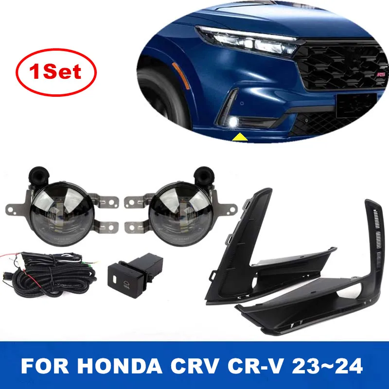 1 комплект светодиодных передних противотуманных фар в сборе для HONDA CRV CR-V 2023 2024 с жгутом проводов
1 комплект светодиодных передних противотуманных фар в сборе для HONDA CRV CR-V 2023 2024 с жгутом проводов