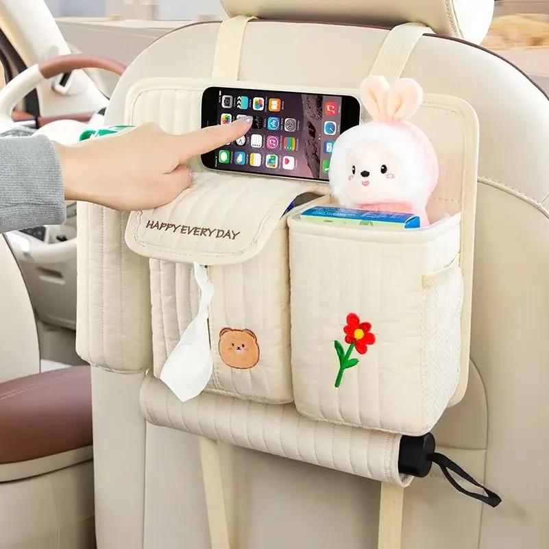 Creative Multifunctional Car Trash Can Tissue Box Rear Hanging Storage Bag Cute Car Interior
Creative Multifunctional Car Trash Can Tissue Box Rear Hanging Storage Bag Cute Car Interior