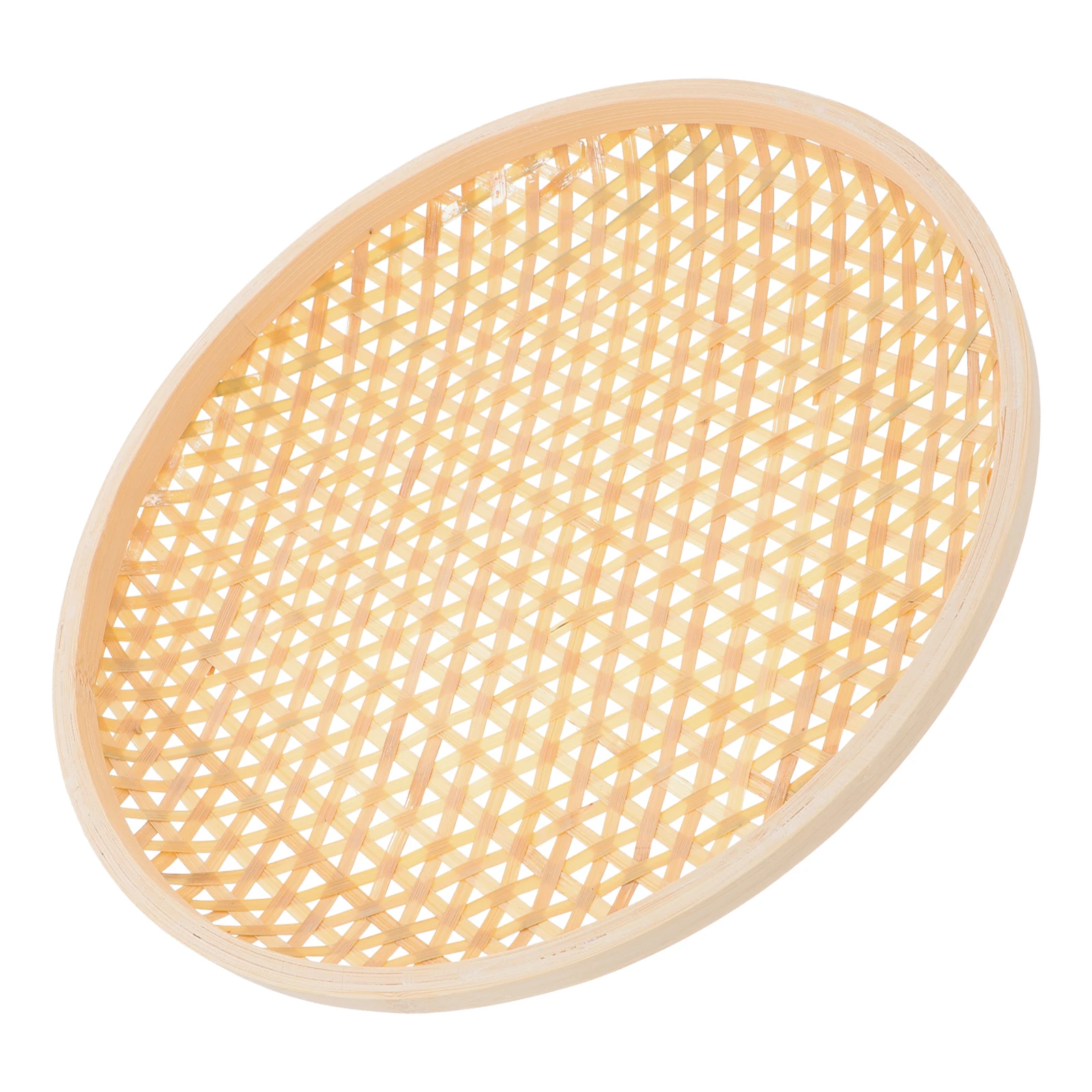 Bamboo Storage Basket Large Size Woven Fruit Tray Reusable Snack Plate Portable Home Fruits Container Lightweight
Bamboo Storage Basket Large Size Woven Fruit Tray Reusable Snack Plate Portable Home Fruits Container Lightweight