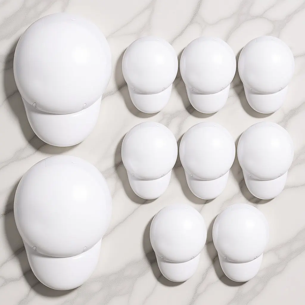 10 шт. подставок для шляп из ПВХ, легкие держатели для формирования формы кепок, органайзеры для хранения бейсболок
10 шт. подставок для шляп из ПВХ, легкие держатели для формирования формы кепок, органайзеры для хранения бейсболок