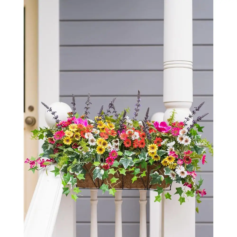 Искусственный цветочный горшок Meadow для окна, 30 дюймов, для улицы
Искусственный цветочный горшок Meadow для окна, 30 дюймов, для улицы