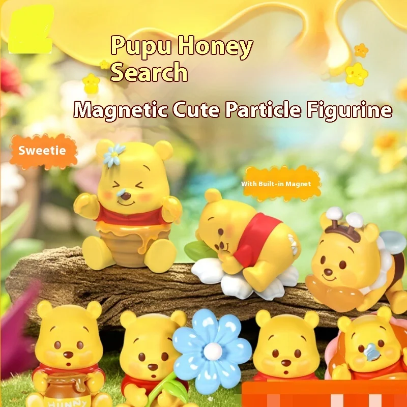 Disney Winnie the Magnetic Blind Box Bags Puffy Honey Hunt Mini Particles Pull-Back Ornament Collectible Toy Gifts for Kids
Disney Winnie the Magnetic Blind Box Bags Puffy Honey Hunt Mini Particles Pull-Back Ornament Collectible Toy Gifts for Kids