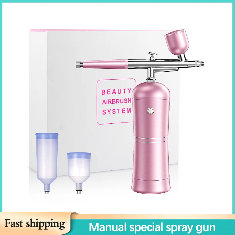Oxygen Sprayer Mini Air Compressor Spray Kit Air Brush Spray Spray Gun Nail Art Tattoo Process Nano Fog Spray
Oxygen Sprayer Mini Air Compressor Spray Kit Air Brush Spray Spray Gun Nail Art Tattoo Process Nano Fog Spray