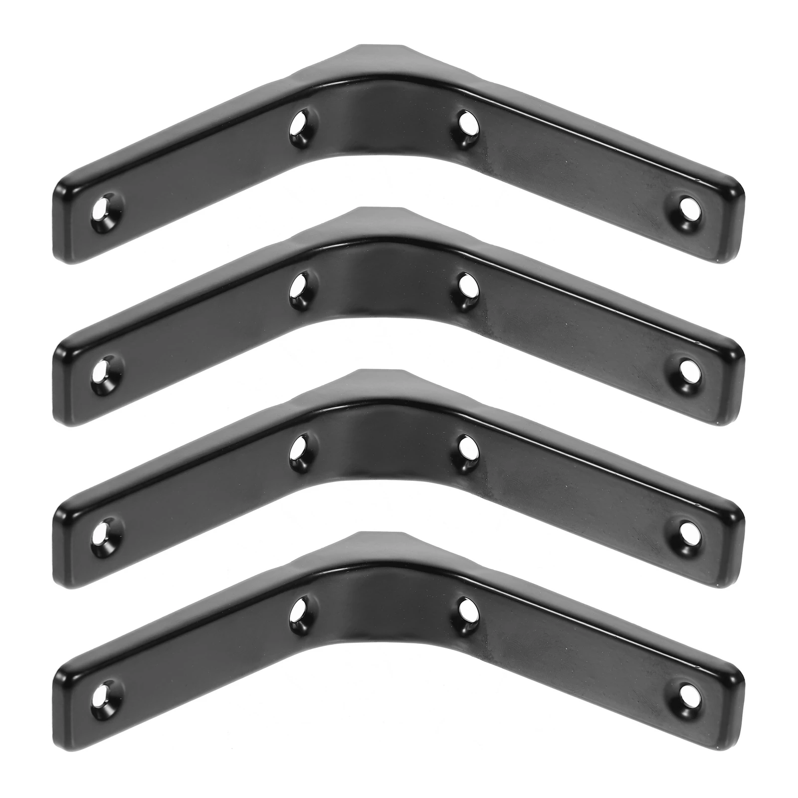 4pcs Wall L-shaped Brackets Stainless Steel Shelf Support Floating Decor Industrial Style Storage Rack Black White
4pcs Wall L-shaped Brackets Stainless Steel Shelf Support Floating Decor Industrial Style Storage Rack Black White