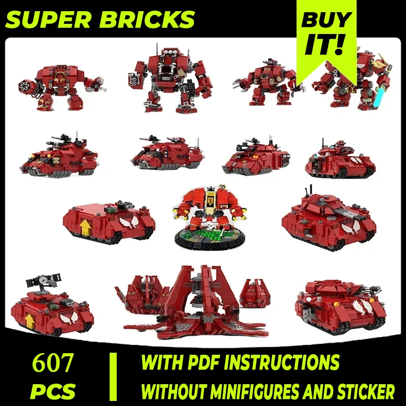 Hammer Battle Mech Collection Популярные игры Модель Moc Строительные кирпичи Технология Модульные блоки Подарочные рождественские игрушки Наборы «сделай сам» II
Hammer Battle Mech Collection Популярные игры Модель Moc Строительные кирпичи Технология Модульные блоки Подарочные рождественские игрушки Наборы «сделай сам» II