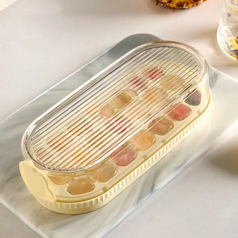 Лотки для льда для морозильной камеры, коробка для льдогенератора с крышкой, пищевой силиконовый инструмент для бара для виски, текилы, коктейлей, холодных напитков, напитков
Лотки для льда для морозильной камеры, коробка для льдогенератора с крышкой, пищевой силиконовый инструмент для бара для виски, текилы, коктейлей, холодных напитков, напитков