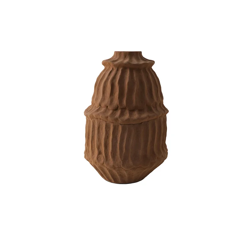 Wabi Sabi Wind Zen Handmade Ceramic Vase Art Tea Room Space Pottery Pot Soft Decoration Ornament
Wabi Sabi Wind Zen Handmade Ceramic Vase Art Tea Room Space Pottery Pot Soft Decoration Ornament