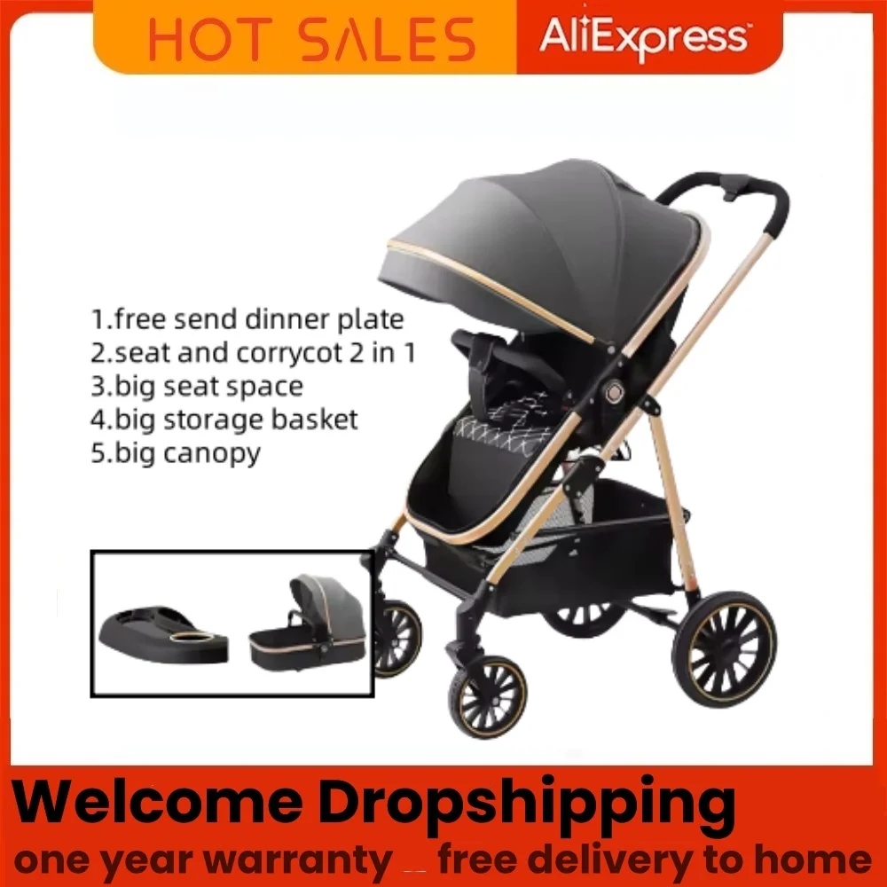 High View 3 in 1 Baby Stroller,High Land-Scape Four Wheels Stroller with Baby Comfort ,for 0-3 years bebe,baby newborn items
High View 3 in 1 Baby Stroller,High Land-Scape Four Wheels Stroller with Baby Comfort ,for 0-3 years bebe,baby newborn items