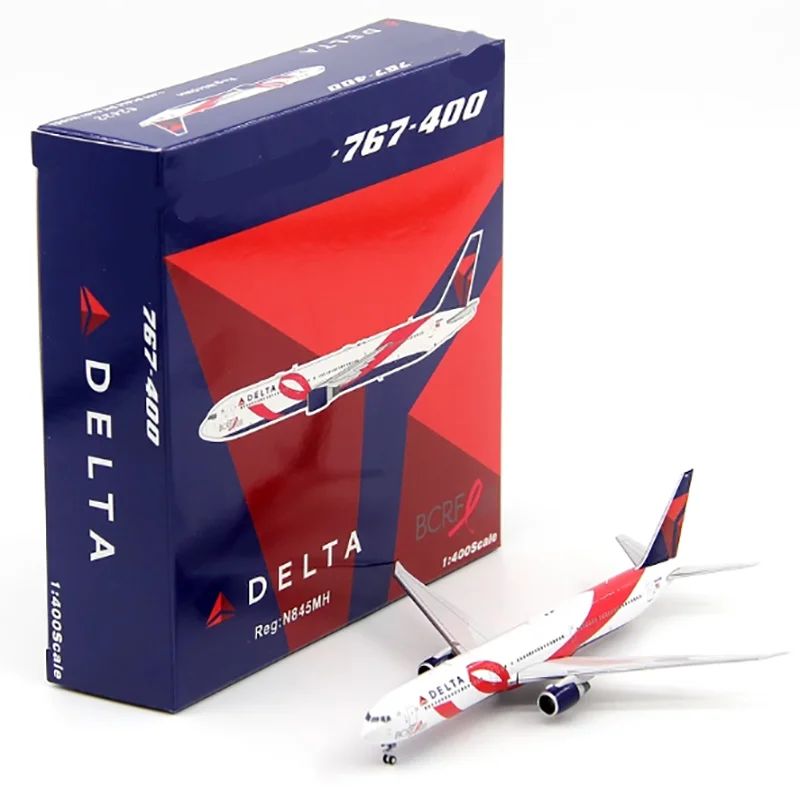PM Diecast 1/400 Scale Delta Air Lines B767-400ER N845MH Finished Passenger Jet Model Collectible Decorated Gift Toy
PM Diecast 1/400 Scale Delta Air Lines B767-400ER N845MH Finished Passenger Jet Model Collectible Decorated Gift Toy