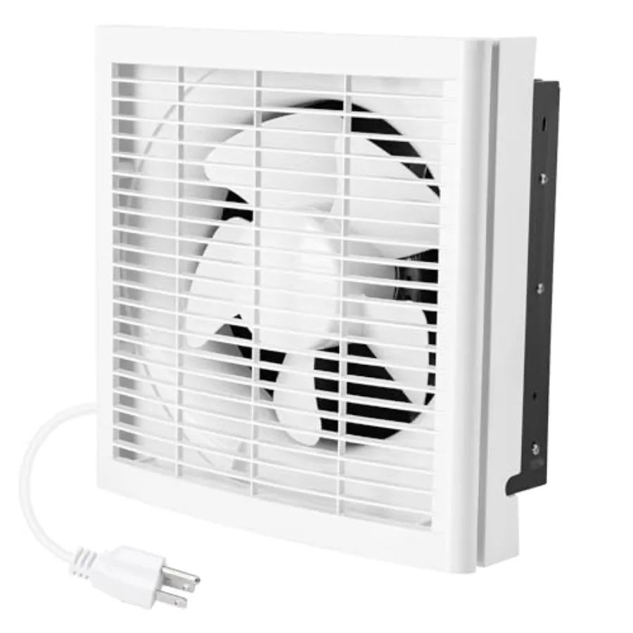 Shutter Exhaust Fan 310CFM Wdow or Wall Mount Ventilation Fan for Greenhouse Attic Garage Bathroom Kitchen
Shutter Exhaust Fan 310CFM Wdow or Wall Mount Ventilation Fan for Greenhouse Attic Garage Bathroom Kitchen