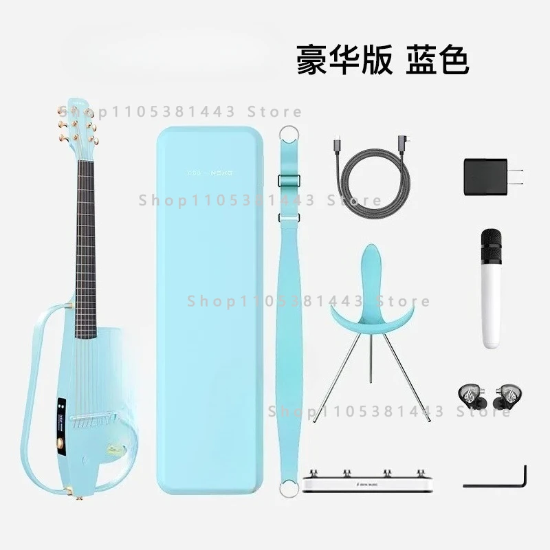 Silent Male and Female Box Folk Acoustic with Auto Tuning Arbon Fiber Guitar
Silent Male and Female Box Folk Acoustic with Auto Tuning Arbon Fiber Guitar