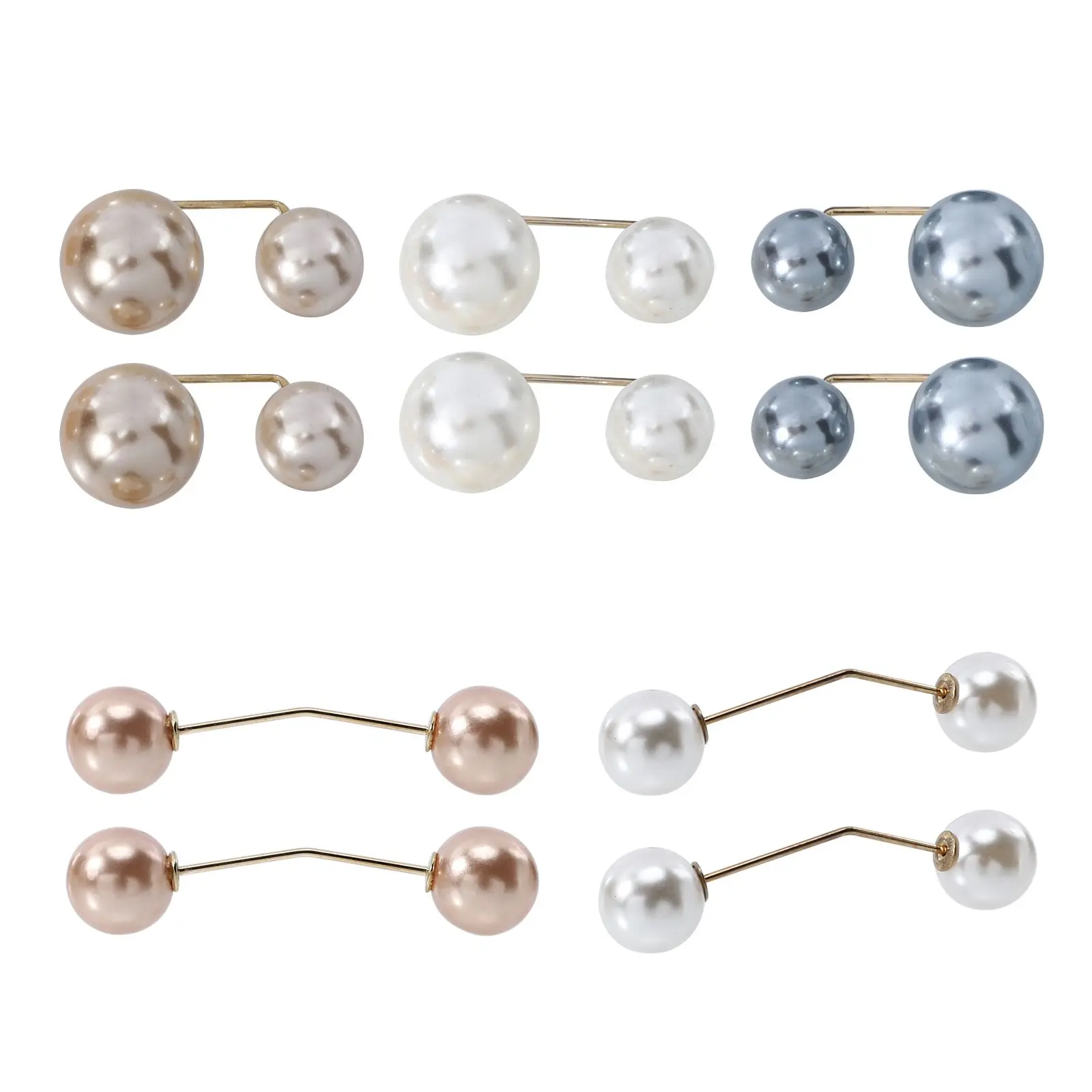 Pearl Brooch 10 Pcs Decorative Dress Pins Jewelry Brooches Clasps Sweaters Smooth Metal Scarf Brooch Shawl Clip Clothing
Pearl Brooch 10 Pcs Decorative Dress Pins Jewelry Brooches Clasps Sweaters Smooth Metal Scarf Brooch Shawl Clip Clothing