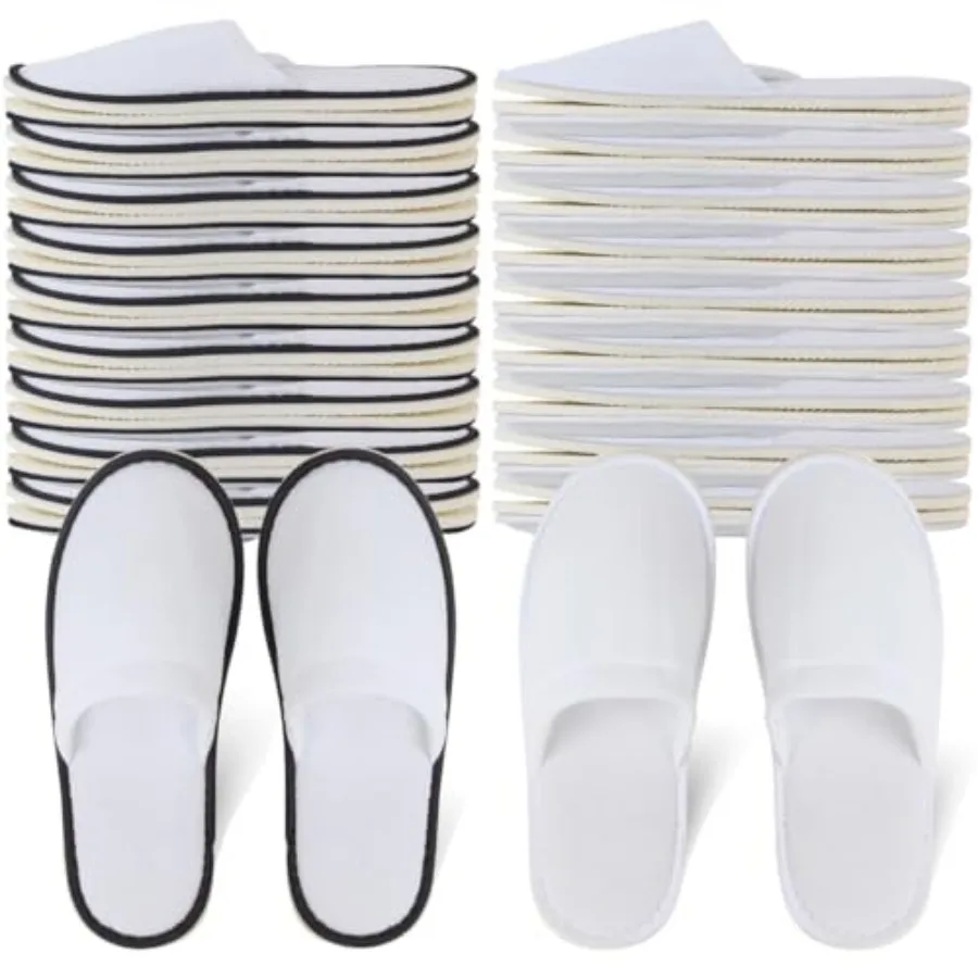 Yeios Disposable Slippers for Guests Hotel Slippers Non-slip Washable Bulk for Spa House Travel for Adult for Men and Women
Yeios Disposable Slippers for Guests Hotel Slippers Non-slip Washable Bulk for Spa House Travel for Adult for Men and Women