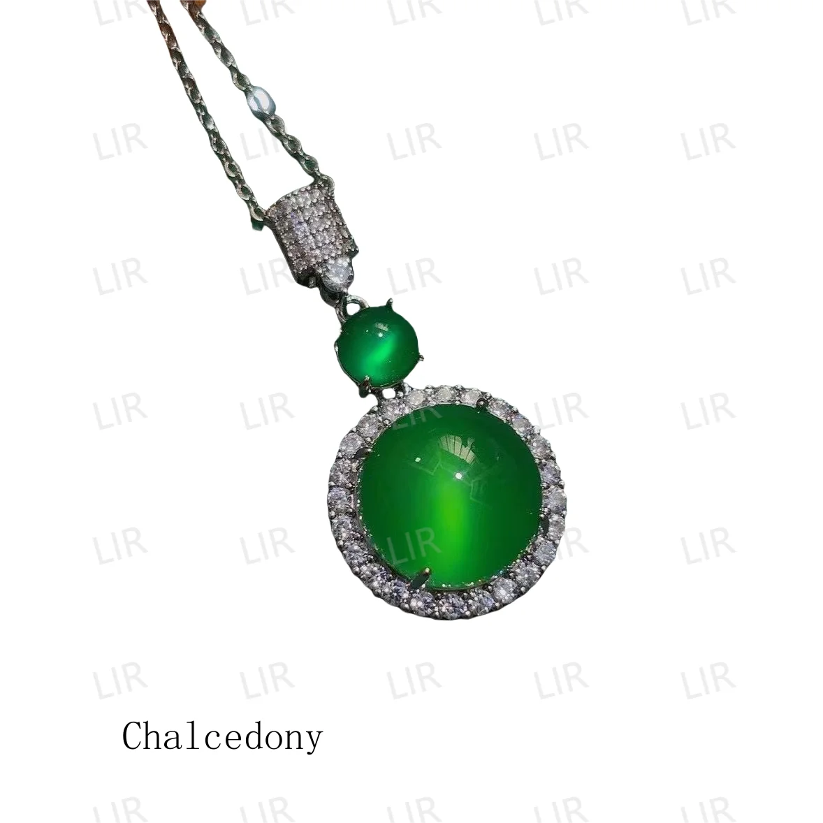 LIR посеребренное ожерелье из белого ледяного халцедона с императорским зеленым агатом, циркон, роскошная универсальная подарочная коробка, бесплатная доставка
LIR посеребренное ожерелье из белого ледяного халцедона с императорским зеленым агатом, циркон, роскошная универсальная подарочная коробка, бесплатная доставка