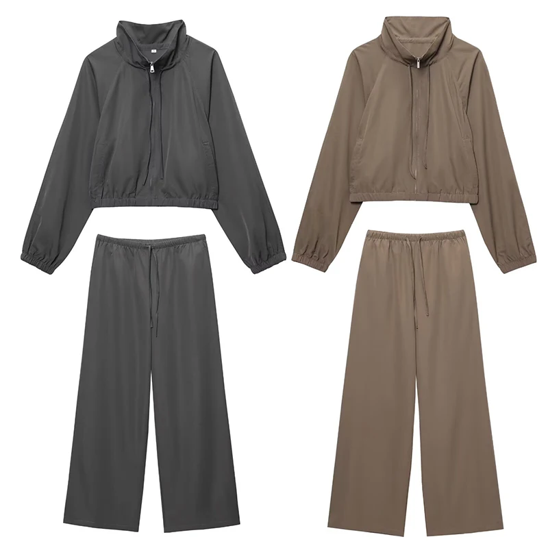 RAFZNB High Waist Wide Leg Pants Sets for Women 2 Pieces Fashion Long Sleeved Short Coats Two Piece Set Women Outfits
RAFZNB High Waist Wide Leg Pants Sets for Women 2 Pieces Fashion Long Sleeved Short Coats Two Piece Set Women Outfits