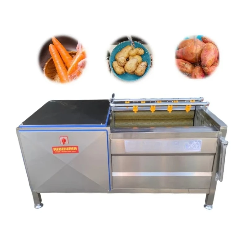 CE 1000kg/h Commercial 304sus Hot Sale Cassava Peeling Washing Machine Potato Brush Washer Automatic Potato Cleaning Peeler
CE 1000kg/h Commercial 304sus Hot Sale Cassava Peeling Washing Machine Potato Brush Washer Automatic Potato Cleaning Peeler