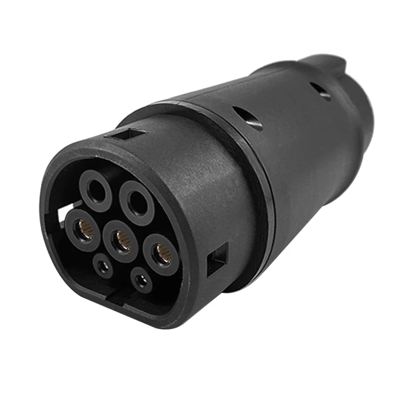 EVSE J1772 Adaptor Type 1 To Type 2 Socket Electric Vehicle Car EV Charger Connector IEC 62196 Adapter For Cars Vehicle
EVSE J1772 Adaptor Type 1 To Type 2 Socket Electric Vehicle Car EV Charger Connector IEC 62196 Adapter For Cars Vehicle