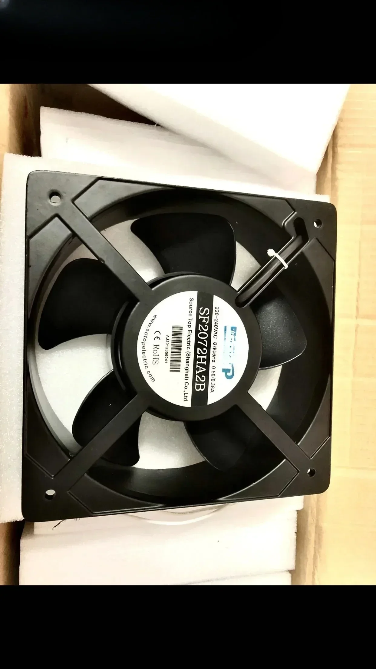 Новый верхний источник SOTOP SF2072HA2B AC220V 20572 0,46/0,50A Вентилятор охлаждения шкафа
Новый верхний источник SOTOP SF2072HA2B AC220V 20572 0,46/0,50A Вентилятор охлаждения шкафа