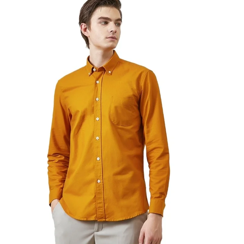 Новинка 2024 года, осенне-зимняя новая хлопковая оксфордская вращающаяся однотонная мужская рубашка, повседневный кардиган, мужская дюймовая рубашка
Новинка 2024 года, осенне-зимняя новая хлопковая оксфордская вращающаяся однотонная мужская рубашка, повседневный кардиган, мужская дюймовая рубашка