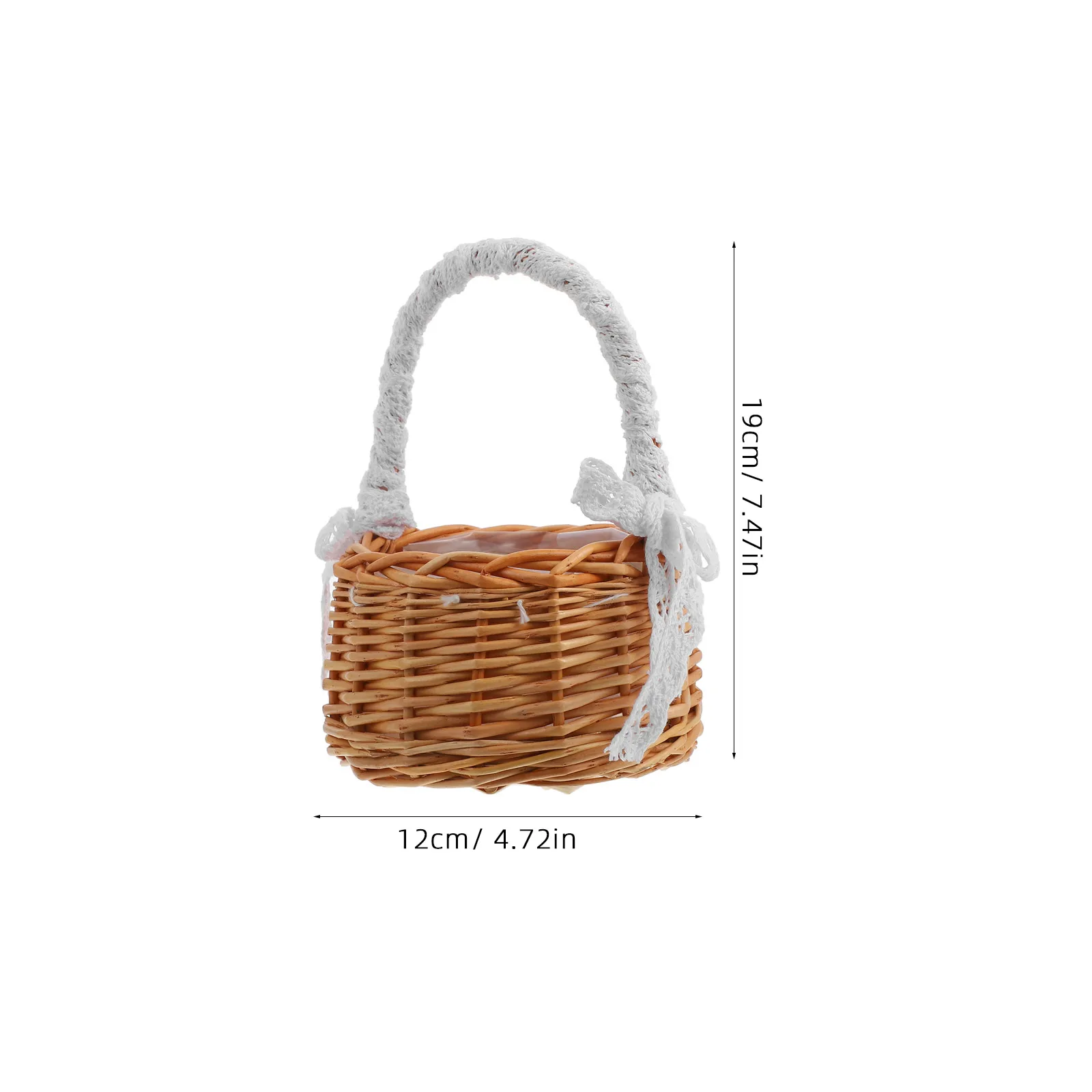 Rattan Storage Basket Fruit Container Flower Home Woven Picnic Camping Harvest Practical Container Round Wicker
Rattan Storage Basket Fruit Container Flower Home Woven Picnic Camping Harvest Practical Container Round Wicker
