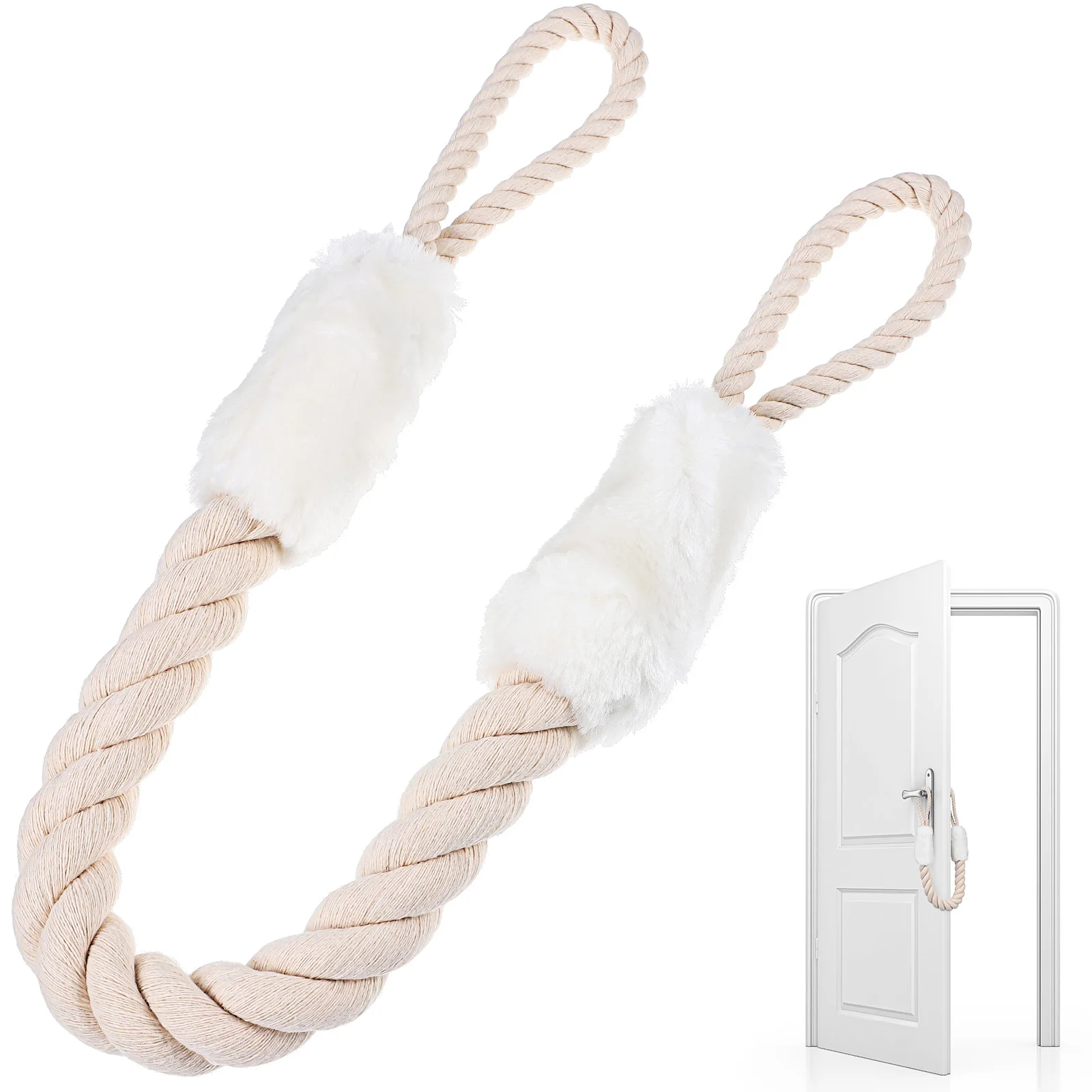 1 White Safety Pull Rope Latch 60cm Cat Door Latch Finger Pinch Guard Door Strap Stopper Baby Proofing Cotton Polyester Durable
1 White Safety Pull Rope Latch 60cm Cat Door Latch Finger Pinch Guard Door Strap Stopper Baby Proofing Cotton Polyester Durable