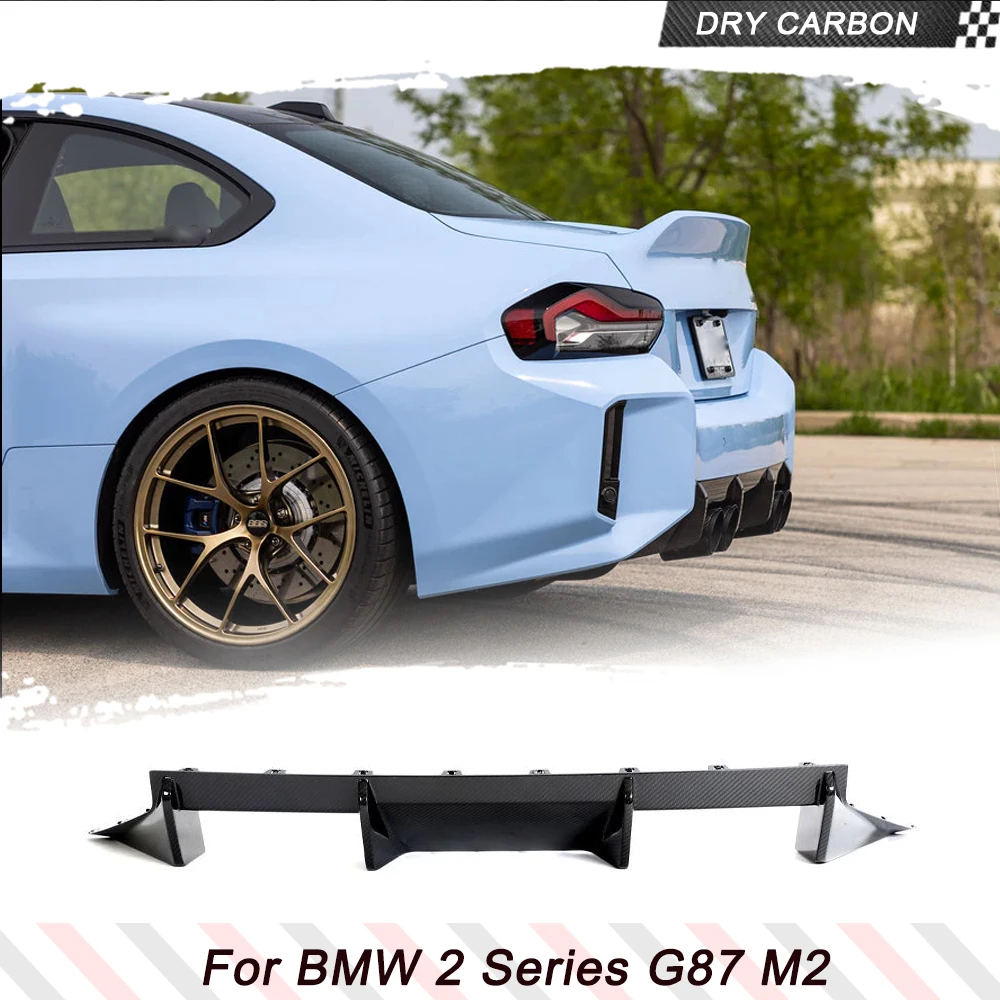 Задний бампер из сухого углерода, диффузор, спойлер для BMW G87 M2, базовый купе, 2-дверный, 2022-2024, задний гоночный диффузор, фартук, защита
Задний бампер из сухого углерода, диффузор, спойлер для BMW G87 M2, базовый купе, 2-дверный, 2022-2024, задний гоночный диффузор, фартук, защита