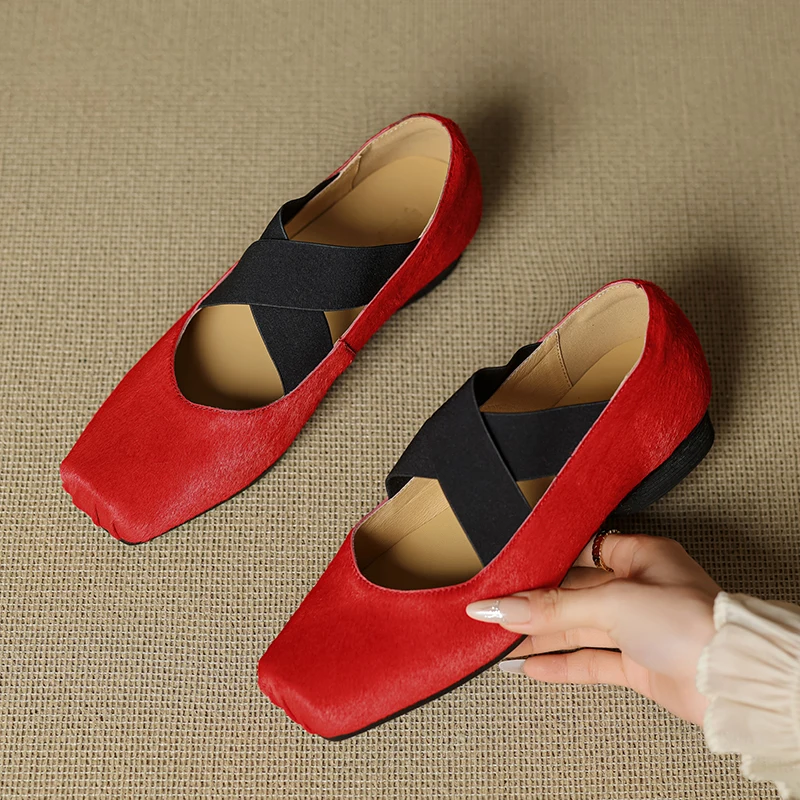 2025 new spring autumn women pumps natural leather 22-24.5cm horsehair+sheepskin+pigskin square toe women shoes Mary Jane shoes
2025 new spring autumn women pumps natural leather 22-24.5cm horsehair+sheepskin+pigskin square toe women shoes Mary Jane shoes