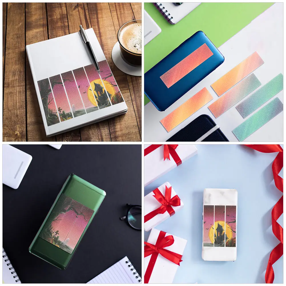 24 Pcs Colored Paper Strips Stickers for Adults Relief Soothing Adhesive Spooky Window Decoration
24 Pcs Colored Paper Strips Stickers for Adults Relief Soothing Adhesive Spooky Window Decoration