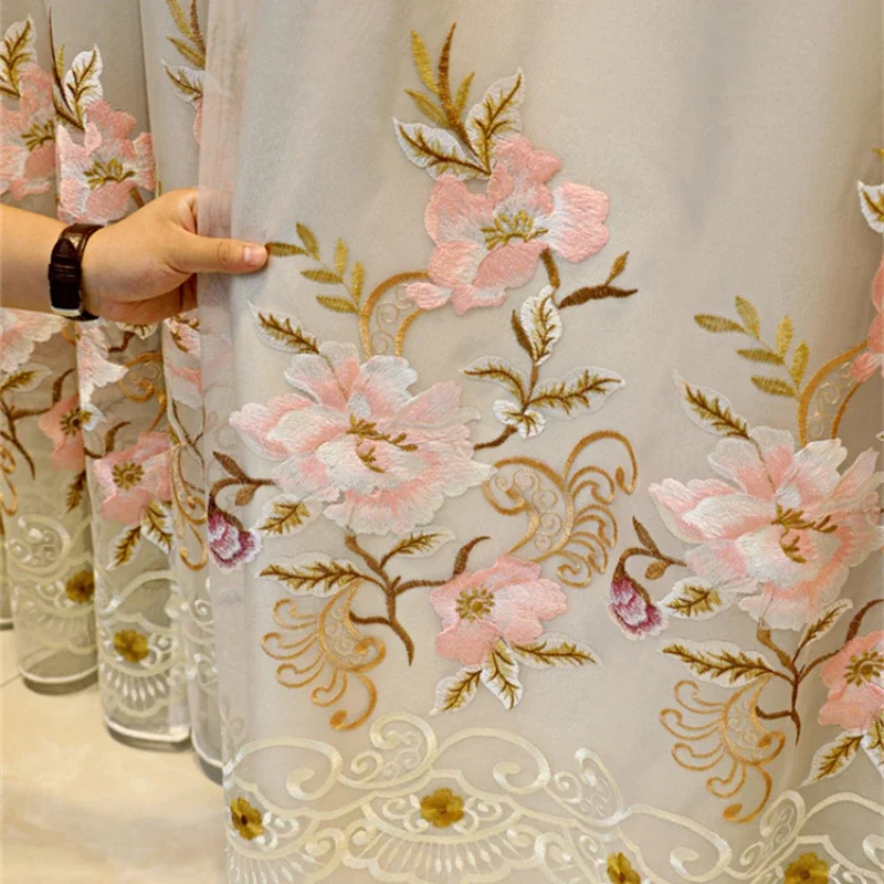 New European Style Curtains for Living Dining Room Bedroom Simple High-grade Luxury Embroidered Blackout Fabric Custom Size
New European Style Curtains for Living Dining Room Bedroom Simple High-grade Luxury Embroidered Blackout Fabric Custom Size