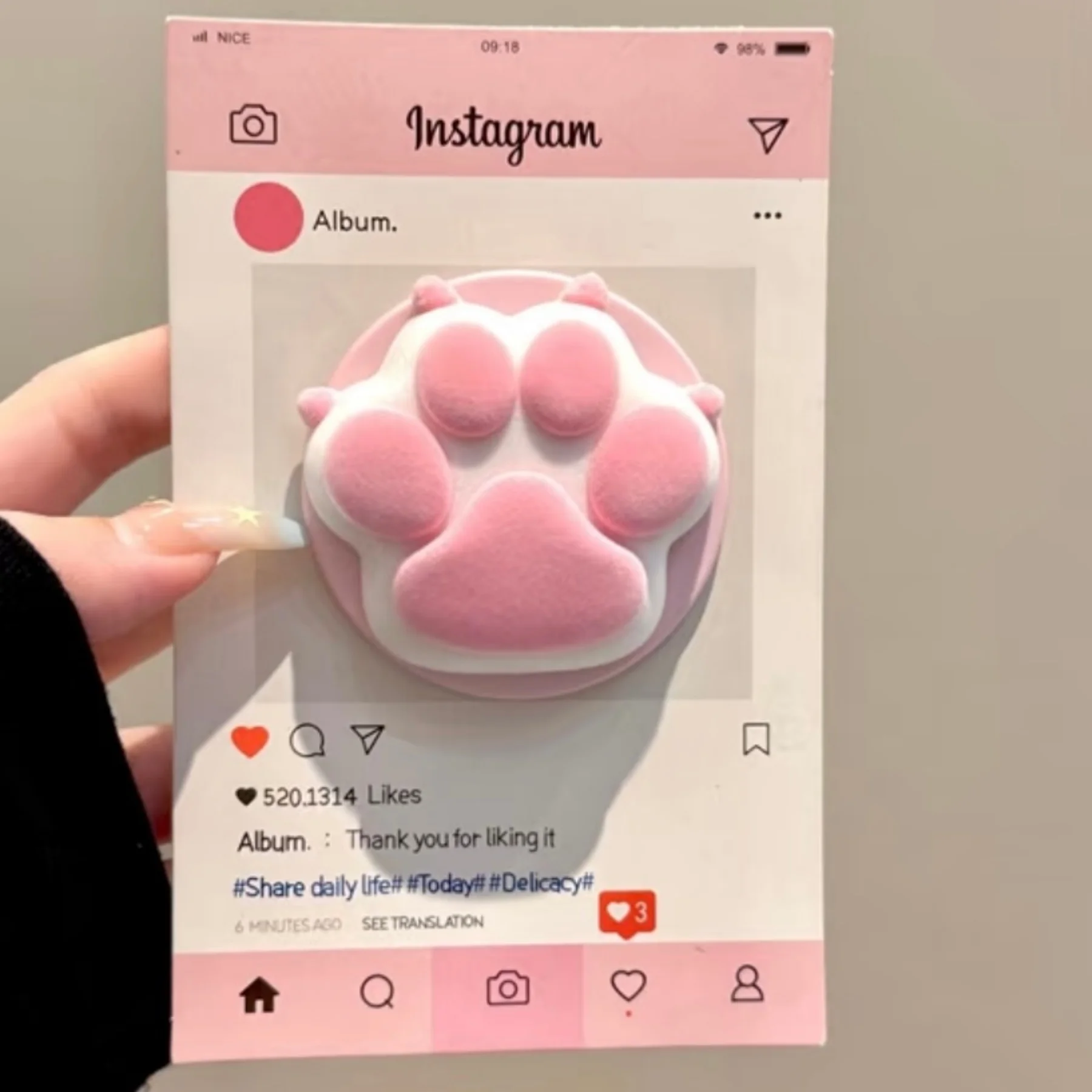 Очаровательная 3D фиолетовая кошачья лапа в корейском стиле, магнитная подставка для телефона, поддержка кольца на палец для IPhone 15, 16, 17, подставка для телефона для девочек
Очаровательная 3D фиолетовая кошачья лапа в корейском стиле, магнитная подставка для телефона, поддержка кольца на палец для IPhone 15, 16, 17, подставка для телефона для девочек