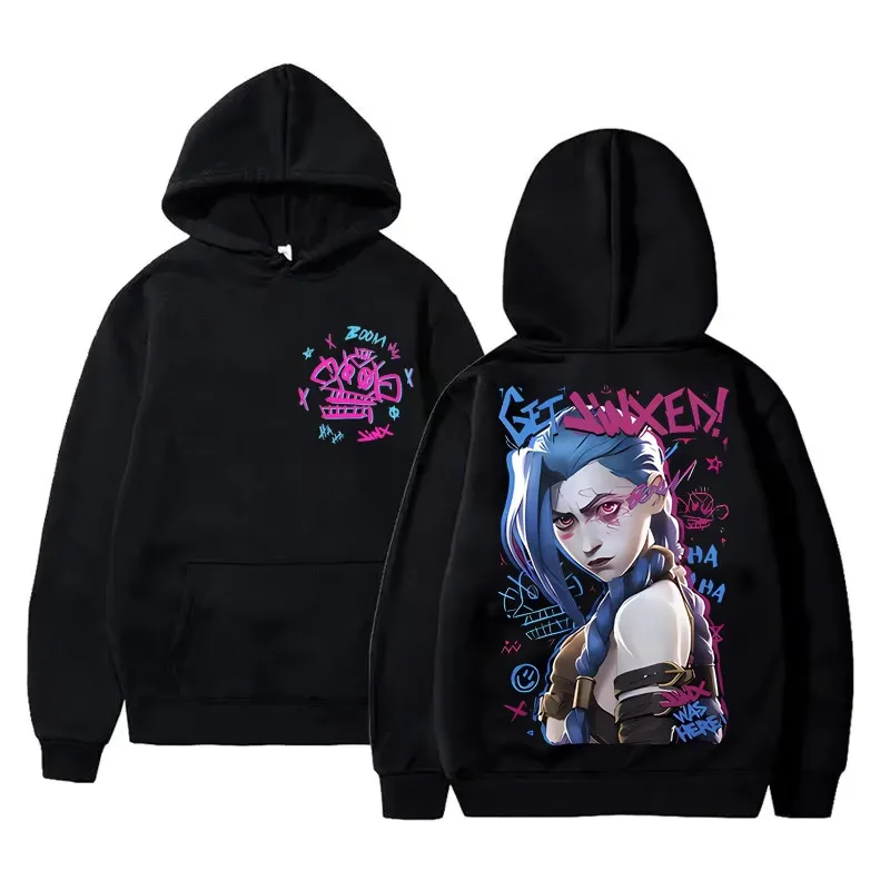Arcane Jinx Hoodie For Fans Double-Sided Full Size
Arcane Jinx Hoodie For Fans Double-Sided Full Size