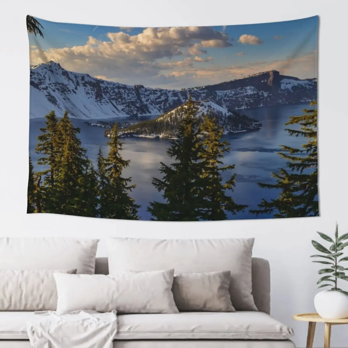 Crater Lake - Spring Tapestry Room Decor Korean Style Wall Hanging Home Decorators Tapestry
Crater Lake - Spring Tapestry Room Decor Korean Style Wall Hanging Home Decorators Tapestry