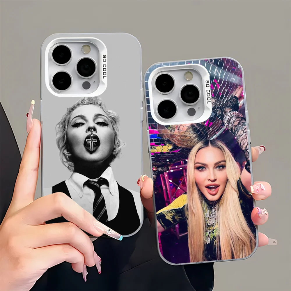 M-Madonna Phone Case For iPhone 16,15,14,13,12,11,Pro,Max,Plus,Mini,XS,SE Anti Fall Gray Silver Matte Hard Bumper
M-Madonna Phone Case For iPhone 16,15,14,13,12,11,Pro,Max,Plus,Mini,XS,SE Anti Fall Gray Silver Matte Hard Bumper