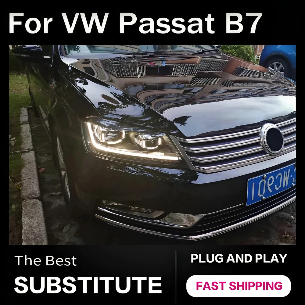 AKD Автомобильные фары для VW Passat B7 Европейская версия 2012-2016 Светодиодные фары DRL Светодиодный проектор Аксессуары для автомобильных линз
AKD Автомобильные фары для VW Passat B7 Европейская версия 2012-2016 Светодиодные фары DRL Светодиодный проектор Аксессуары для автомобильных линз