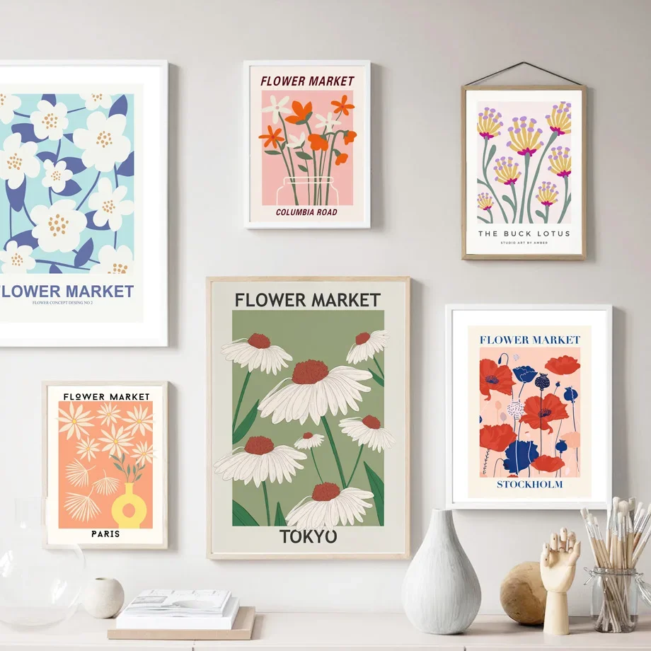 Abstract Flower Collection Exhibition Wall Art Canvas Painting Nordic Posters And Prints Wall Pictures For Living Room Decor
Abstract Flower Collection Exhibition Wall Art Canvas Painting Nordic Posters And Prints Wall Pictures For Living Room Decor