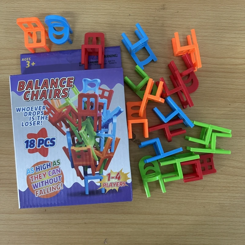 Chair Stacking Challenge Game 18Color Set Multiplayer Interactive Toy Birthday Party Focus Training MustHave
Chair Stacking Challenge Game 18Color Set Multiplayer Interactive Toy Birthday Party Focus Training MustHave