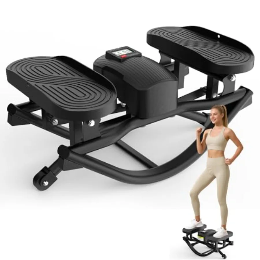 Rock Stepper, The Rock Stepper Side to Side Exercise Machine with Oversized Pedals 350lbs Capacity Low Impact 3D Motion Stair S
Rock Stepper, The Rock Stepper Side to Side Exercise Machine with Oversized Pedals 350lbs Capacity Low Impact 3D Motion Stair S