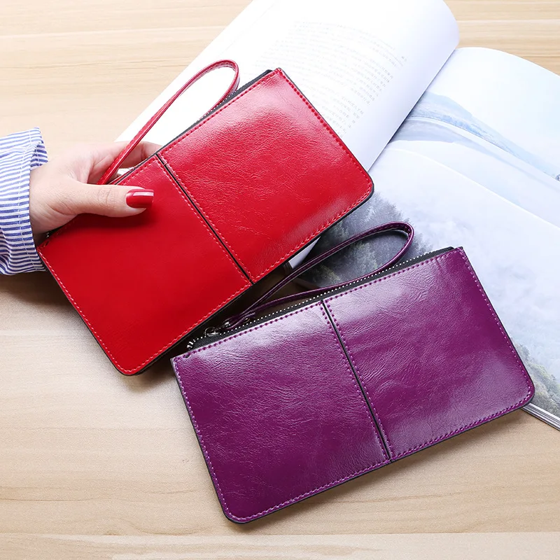 French women's designer zipper simple wallet long handbag niche multi card practical simple multifunctional wristband wallet
French women's designer zipper simple wallet long handbag niche multi card practical simple multifunctional wristband wallet