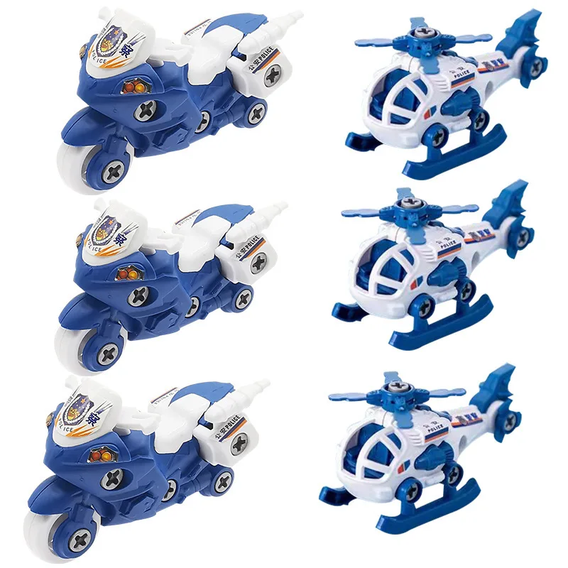 5Pcs Children's Puzzle Toys Creative Fun Plastic DIY Handmade Assembled Motorcycle Toy Model Airplane Assembled Toys
5Pcs Children's Puzzle Toys Creative Fun Plastic DIY Handmade Assembled Motorcycle Toy Model Airplane Assembled Toys
